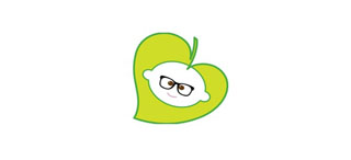 green leaf baby logo